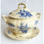 Soep terrine met onderbord Boch la louviere